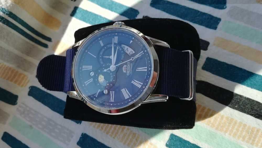 Ceas Japonez Mecanic Automatic Orient Safir Curea NATO Seiko-Epson