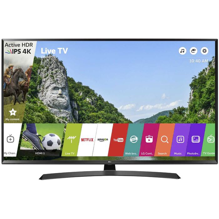 Televizor LED Smart LG, 139 cm, 55UJ635V, 4K Ultra HD, Clasa A