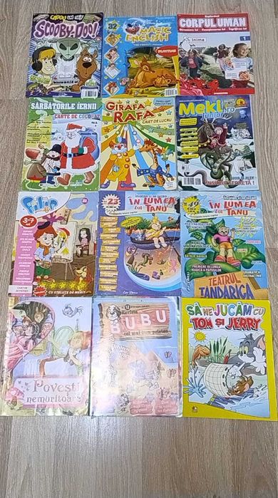 Set reviste și cărți pentru copii