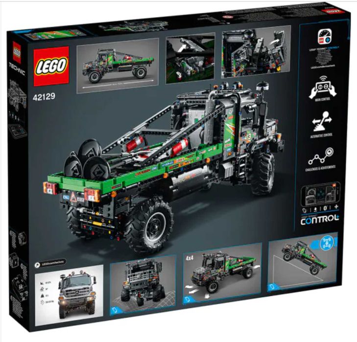 Lego Technic 42129 4x4 Mercedes-Benz Zetros Trial Truck ЧИСТО НОВ!