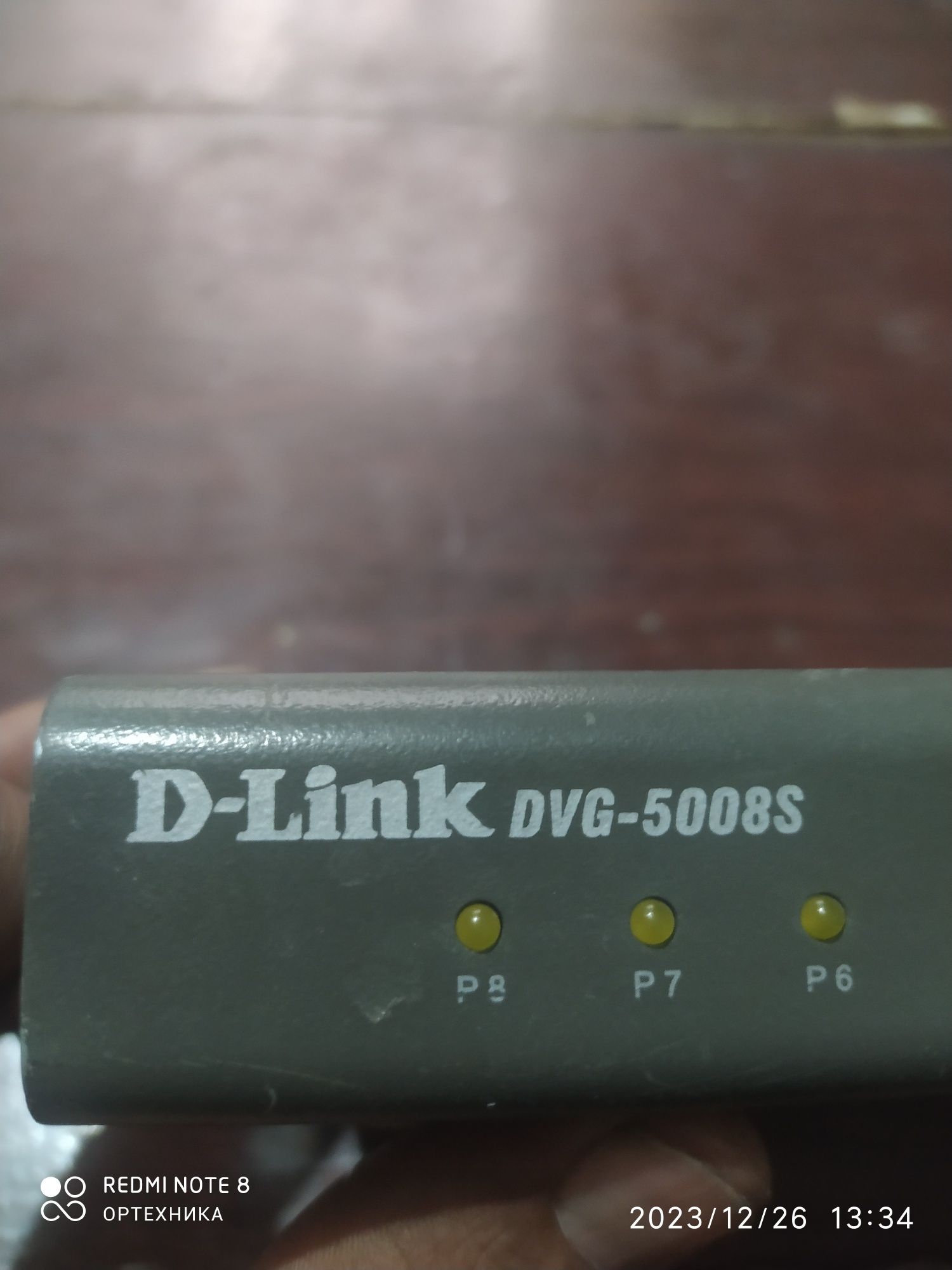 D -Link DVG 5008S .8 порт