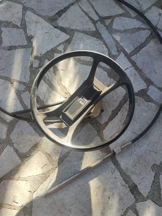 Кормилно управление за лодка или извънбордов двигател