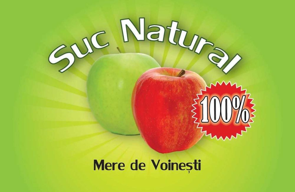 Vând suc natural de mere - mere Voinești