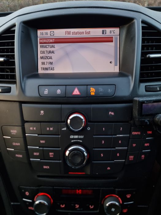 Navigatie color opel insignia