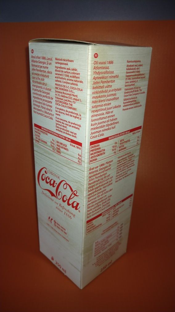 Vand sticla Coca Cola, Aniversare 125 Ani, Editie Limitata