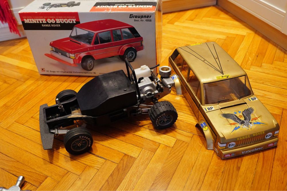 Automodel KYOSHO Minitz 06 Buggy vintage, ani 70-80 Mercedes G Range
