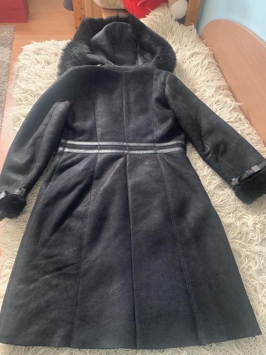 Кожено палто