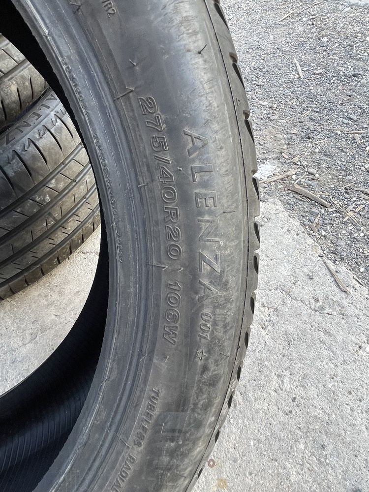 Anvelope 7 mm Adâncime Bridgestone Runflat 275/40/20