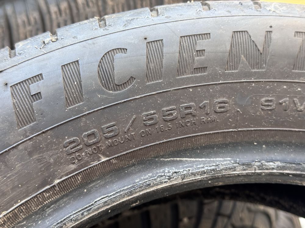 205/55/R16 Goodiyear EfficientGrip 4бр летни dot1817 6-7mm