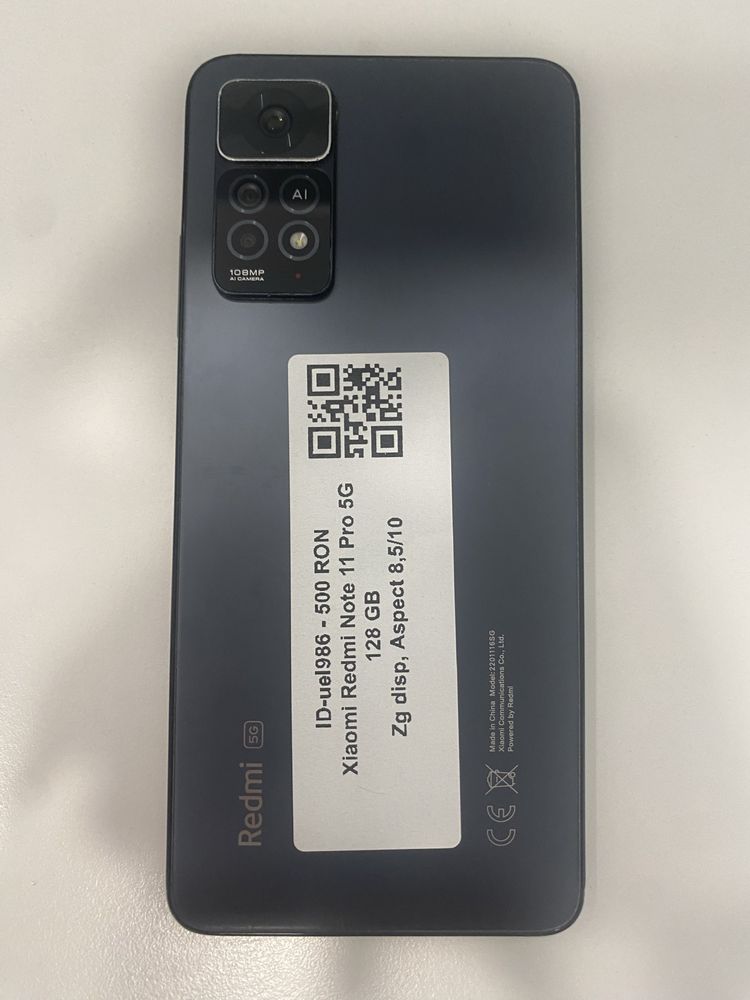 Redmi Note 11 Pro 5G 128GB ID-uel986