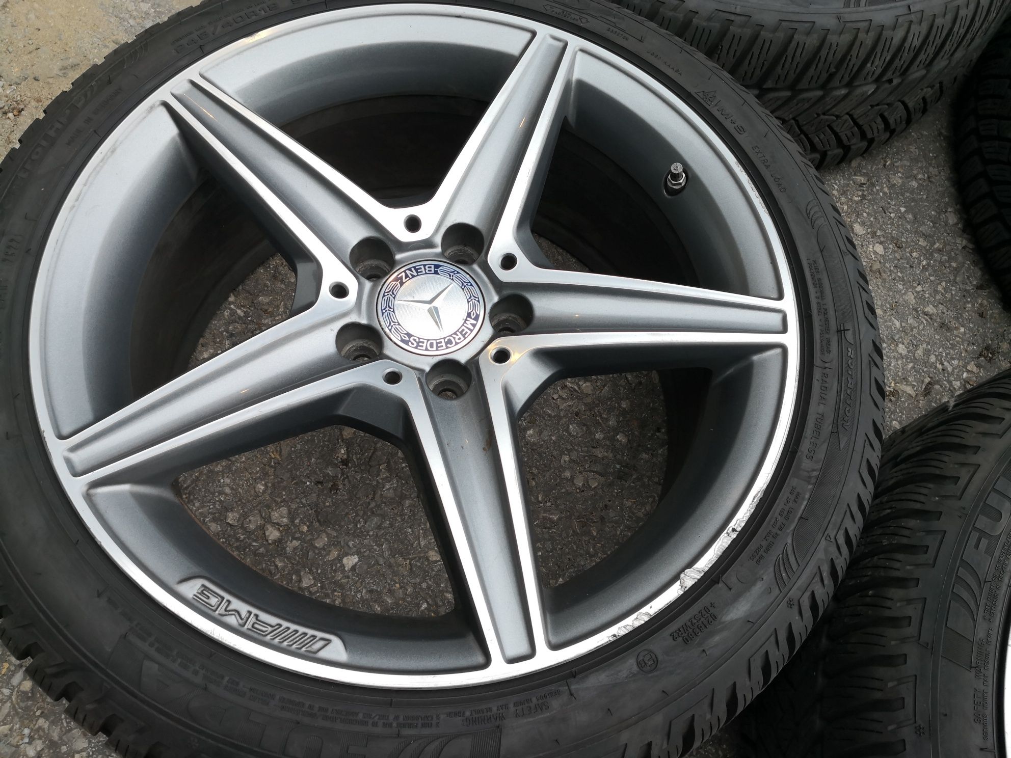 5x112 Mercedes c class amg 5х112 мерцедес ц класа спорт пакет 18 цола