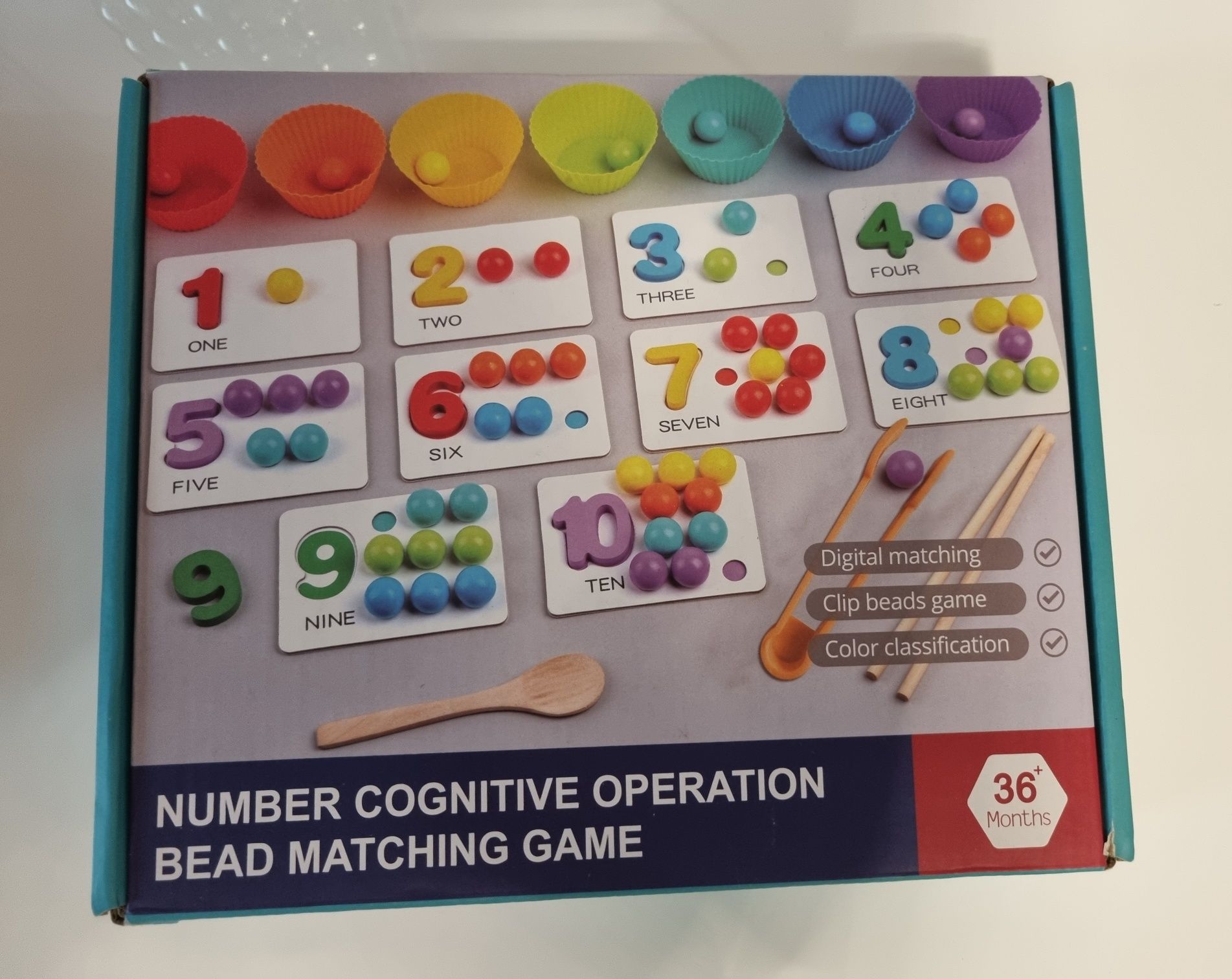 Jucării aritmetice Montessori pentru copii