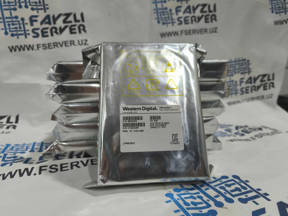 Western Digital Ultrastar HDD SAS 8 TB New в количестве