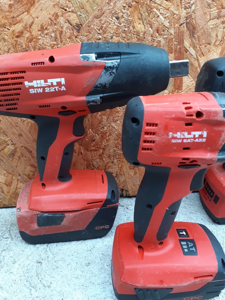 Hilti impact pe acumulatori.