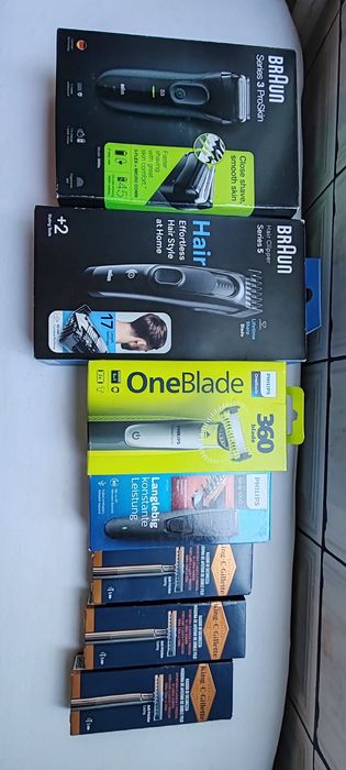 Braun Philips One Balde Aparat Masina Ras Tuns