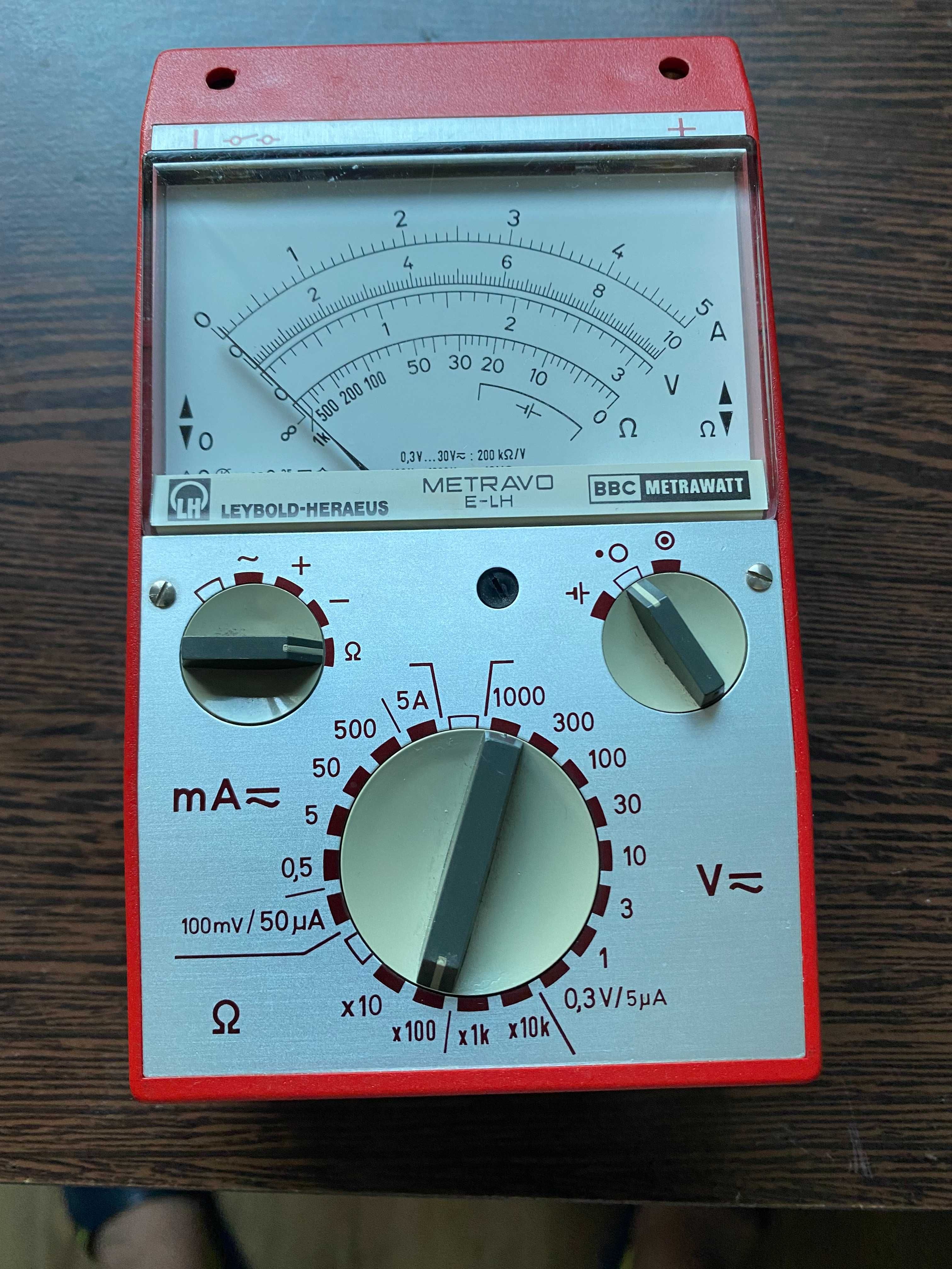 Multitester  Metravo E-LH,BBCMetrawatt cu impedanta 10Mohmi pe volt