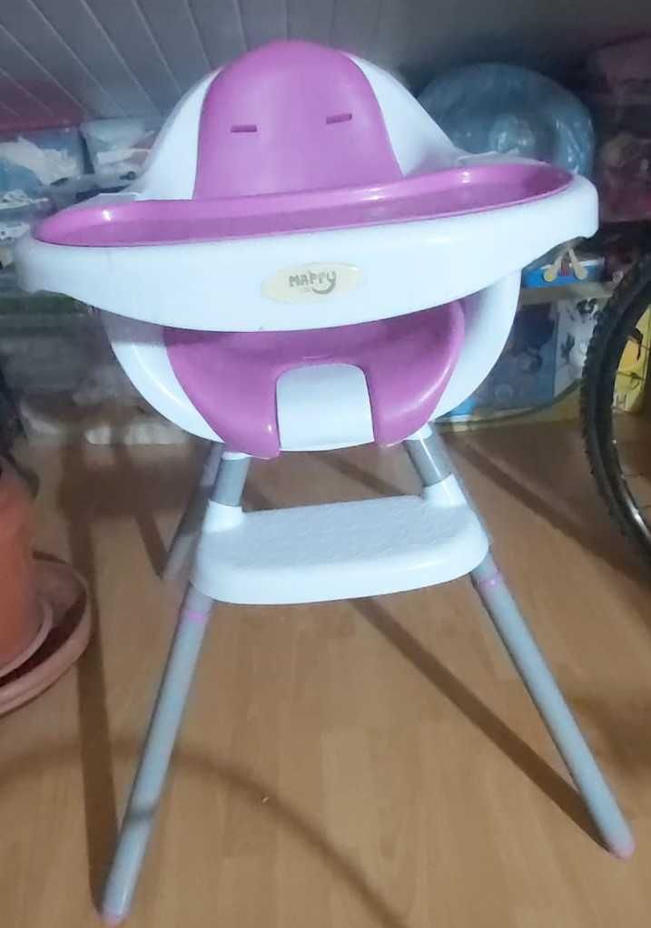 vand scaun pentru masa bucatarie copii culoare violet