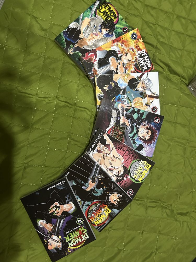 Manga demon slayer toate volumele 1-23