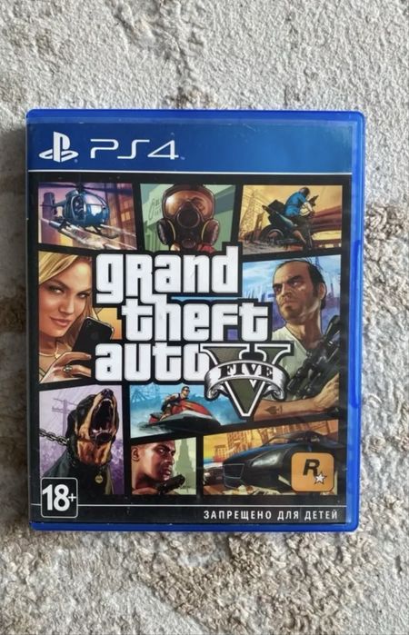 Гта 5 ps4 и ps5 лицензионный диск