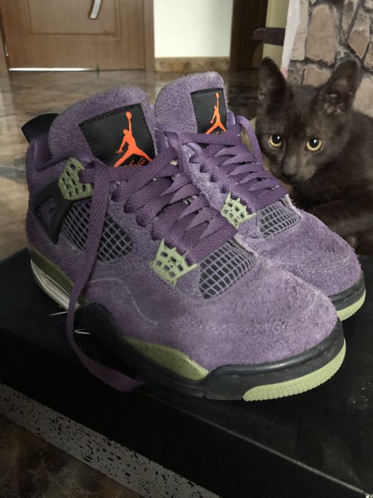 Jordan 4 Retro Canyon Purple
