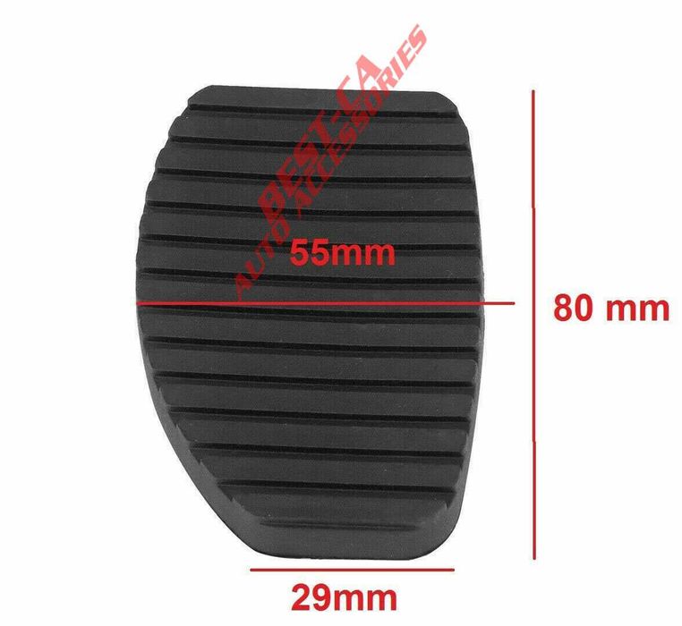 Set 2 buc cauciuc pedala frana si ambreiaj pentru Peugeot si Citroen