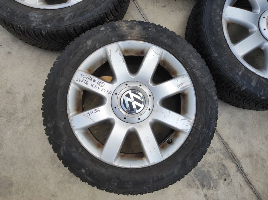 Комплект джанти 16 цола 5х112 за VW Touran / Фолксваген Туран