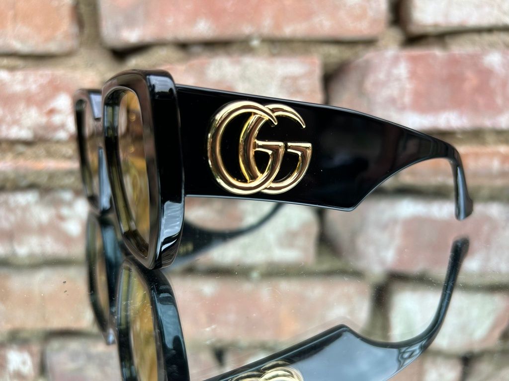 Gucci OVERSIZED SQUARE ACETATE GG0956S-004 ochelari de soare