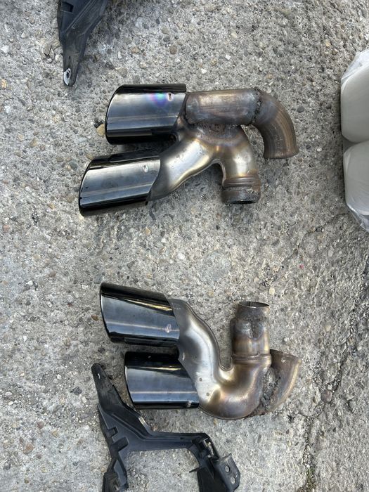 Evacuare BMW X5 G05 G06 difuzor m bara G05 ornament tipsuri evacuare