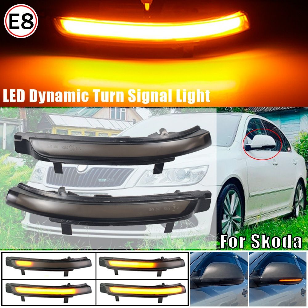 Semnalizatoare Dinamice Skoda Octavia 2 facelift Superb 2008 2014