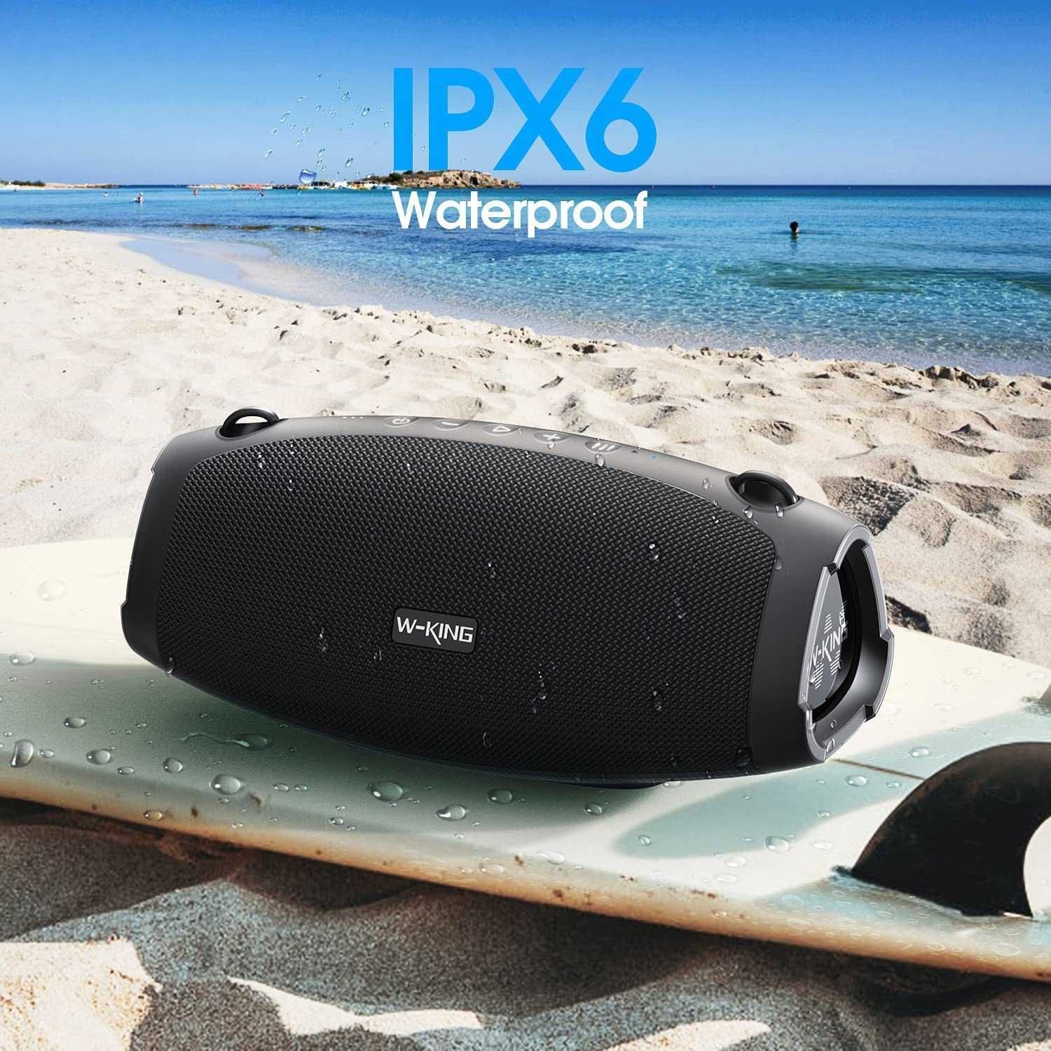 W-King X10 70W безжична Bluetooth тонколонка с безжичен микрофон
