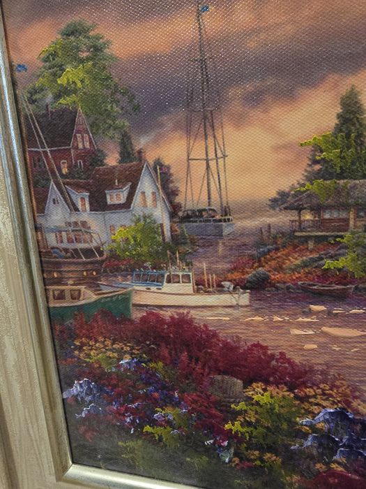 Tablouri Canvas pictate manual din Italia,  Grecia, ideale pt pensiuni