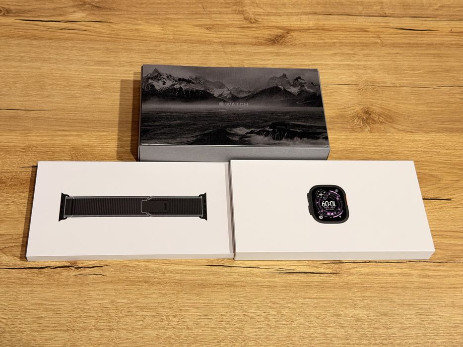 Apple Watch Ultra 3 49mm Black Ti Black/Charcoal TI S/M