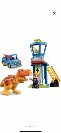 LEGO DUPLO Jurassic World Turnul lipseste  T. Rex 10880