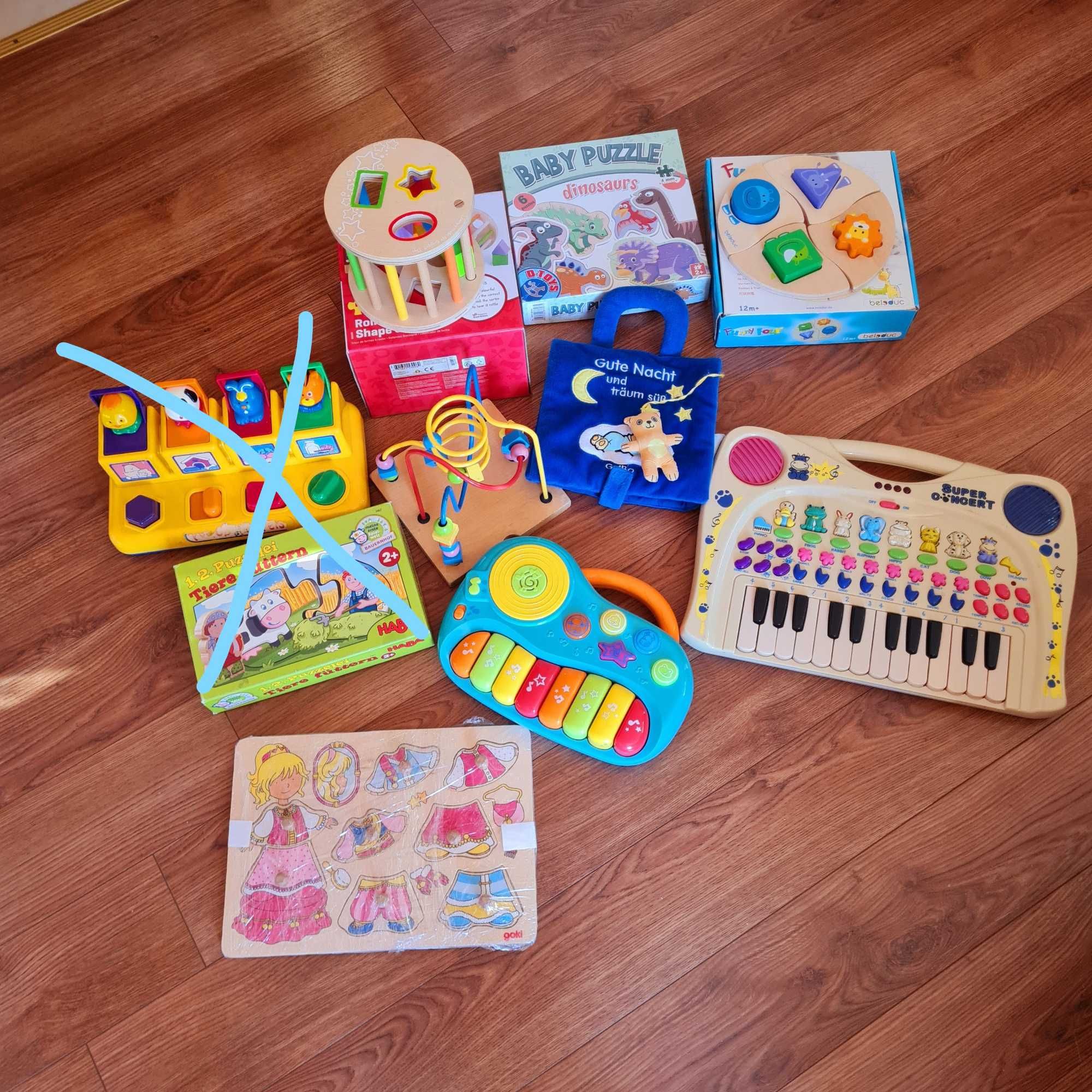 Lot jucarii pentru copii mici 1-2 ani gen Montessori aproape noi