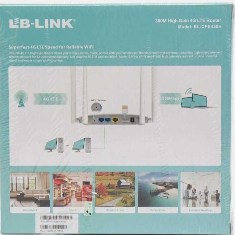 LB-Link 4G LTE srochno sotiladi