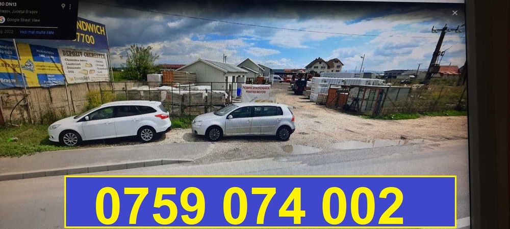 Spatiu depozitare, teren ,birouri Calea Feldioarei -diverse activitati