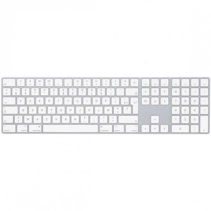 Tastatura Apple Magic Keyboard A1843 alba, cu bloc numeric