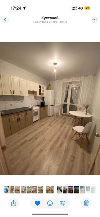 1 к квартира 40 кв  мкрн Береке 60