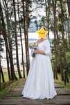 rochie mireasa cu buzunare