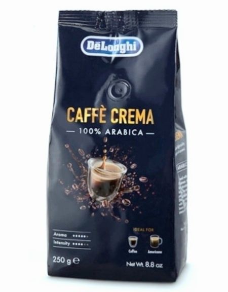 Кофе Delonghi crema в зернах