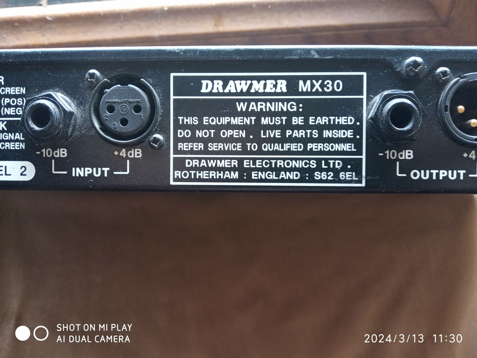 Компрессор лимитер Drawmer mx-30(Англия)