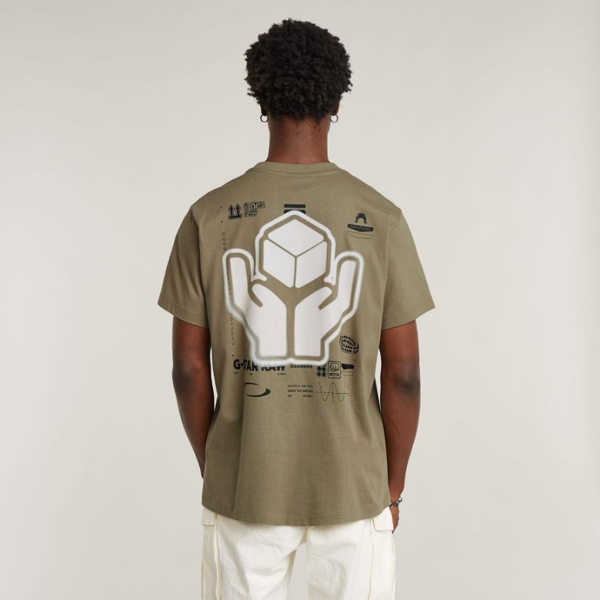 Мъжка loose fit тениска G-Star Raw