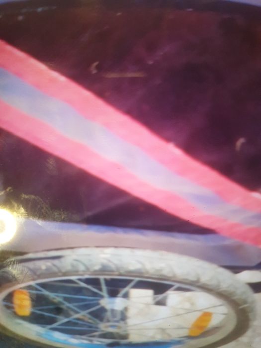 Remorca de bicicleta roti pe 20 în stre foarte buna