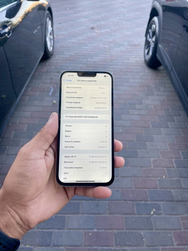 Iphone 13 pro max 256 tali