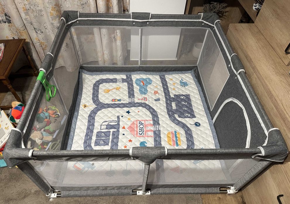 Tarc de copii Star Ibaby Oxford XL 120x120x64cm