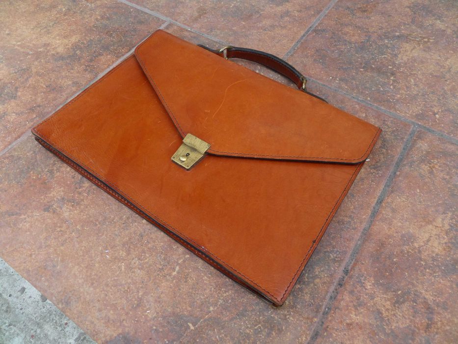 Geanta,mapa din piele naturala deosebita pt. acte sau laptop