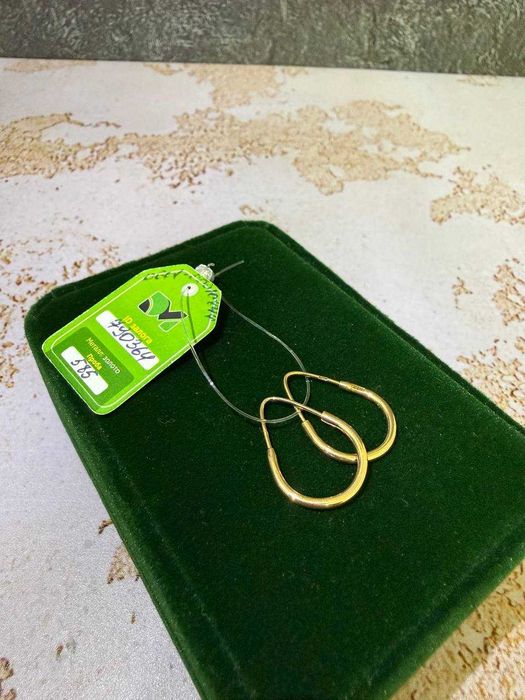 Серьги 2,2 гр Атырау, Абая 13 (лот 790364)