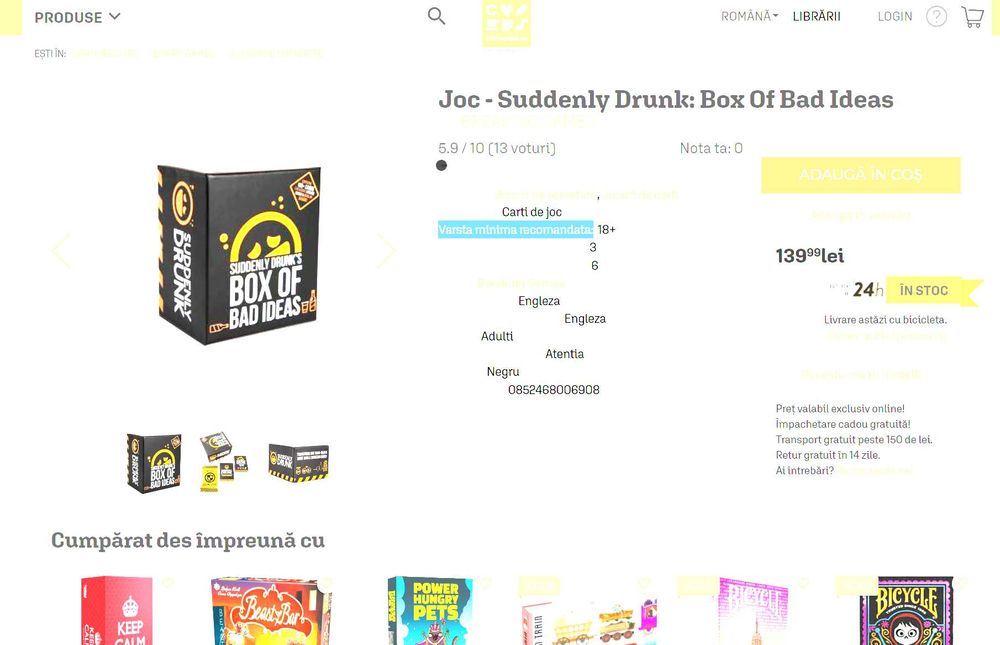 Joc - Suddenly Drunk: Box Of Bad Ideas