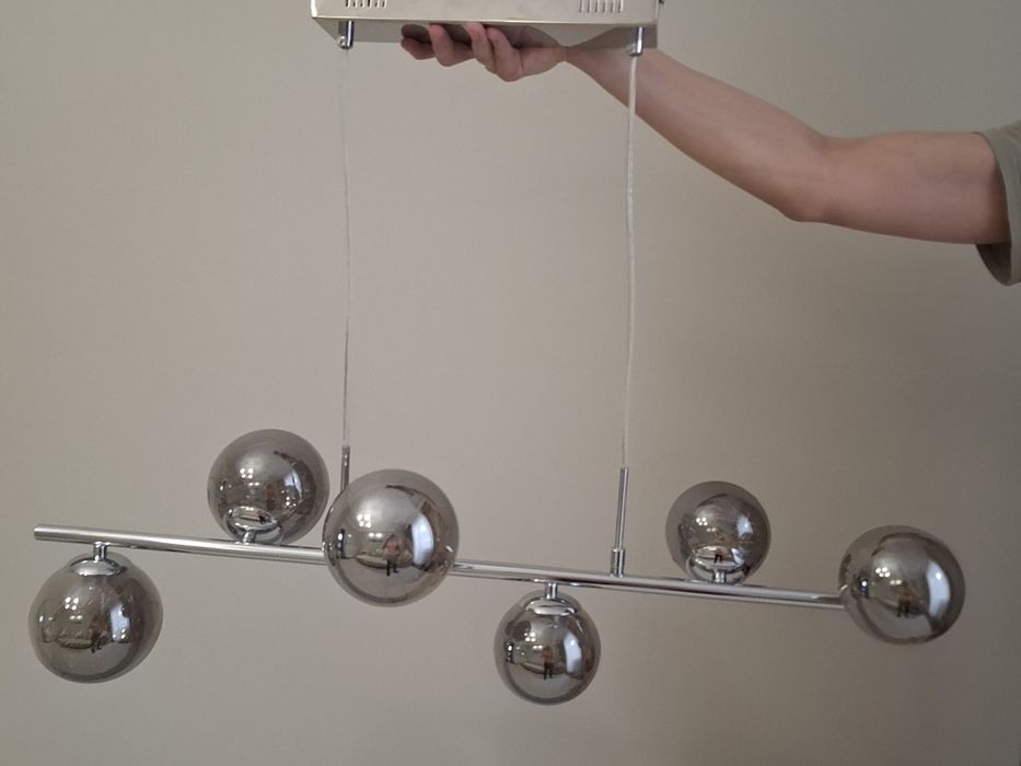 Люстра с шариками