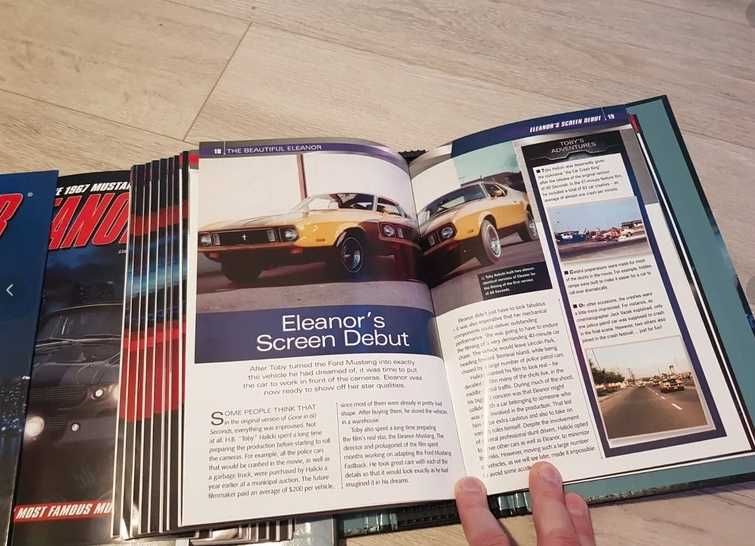 Vand reviste instructiuni macheta 1:8 Build the 1967 Eleanor Mustang